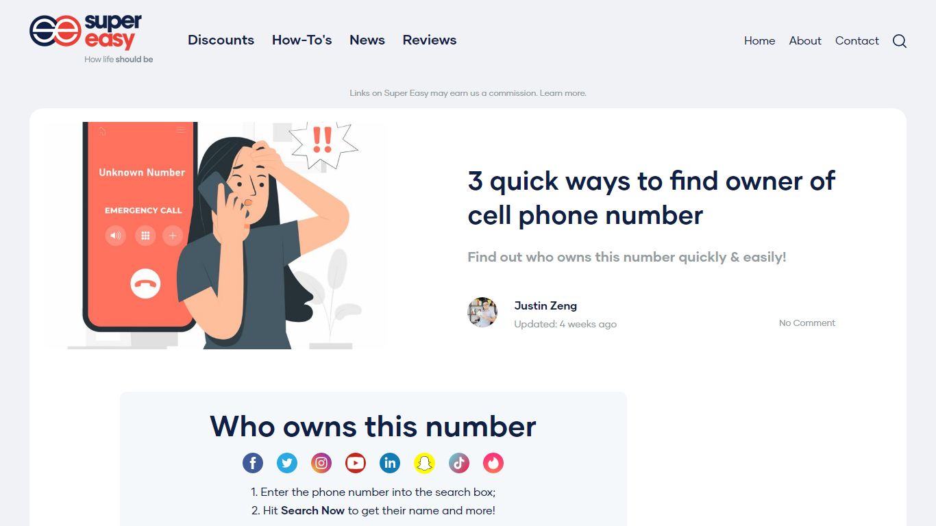 3 quick ways to find owner of cell phone number - Super Easy